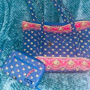Vera Bradley purse/wallet duo